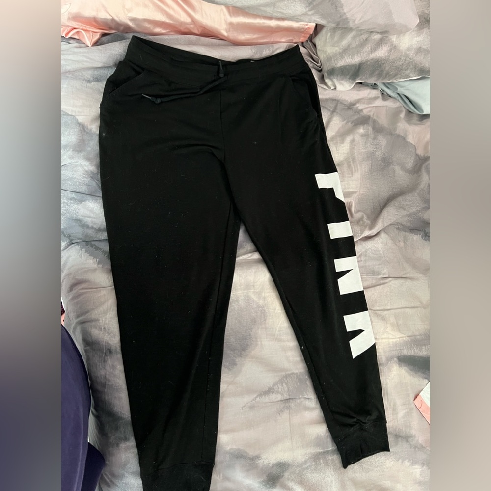 Pink joggers